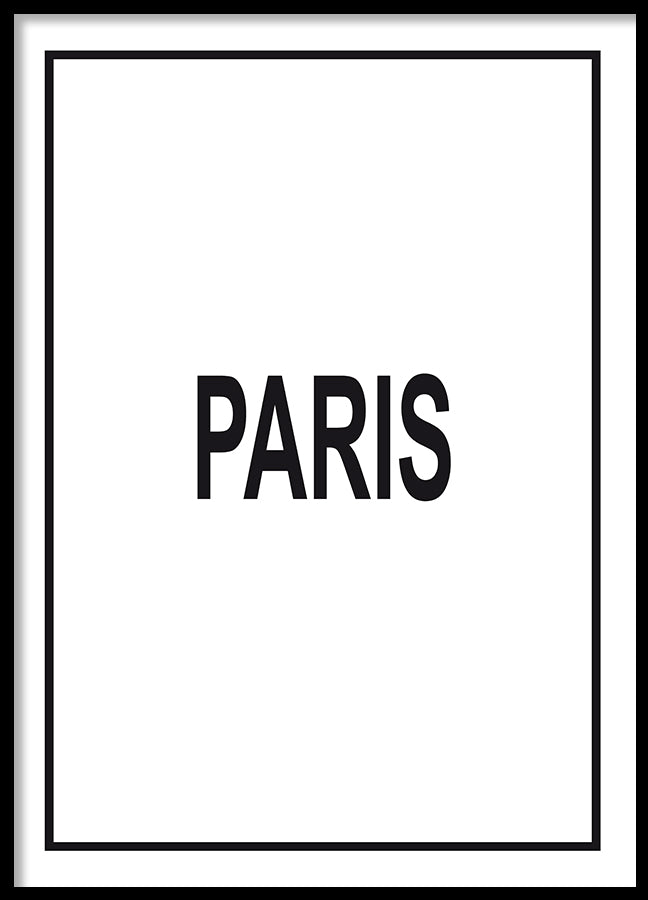 Poster - Paris