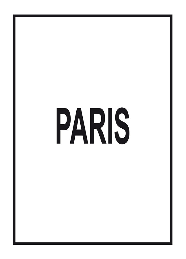 Poster - Paris