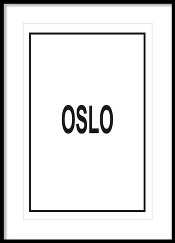 Poster - Oslo
