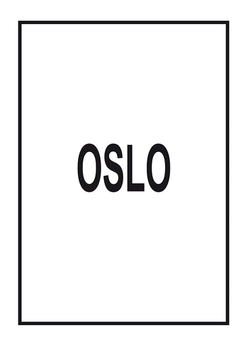 Poster - Oslo
