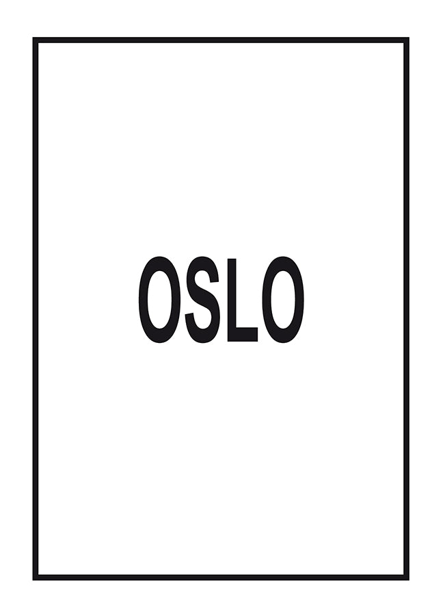 Poster - Oslo