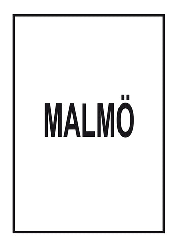 Poster - Malmö
