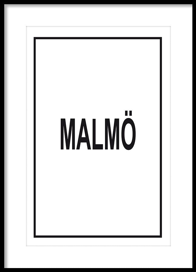 Poster - Malmö