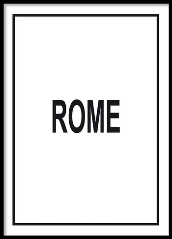 Poster - Rome