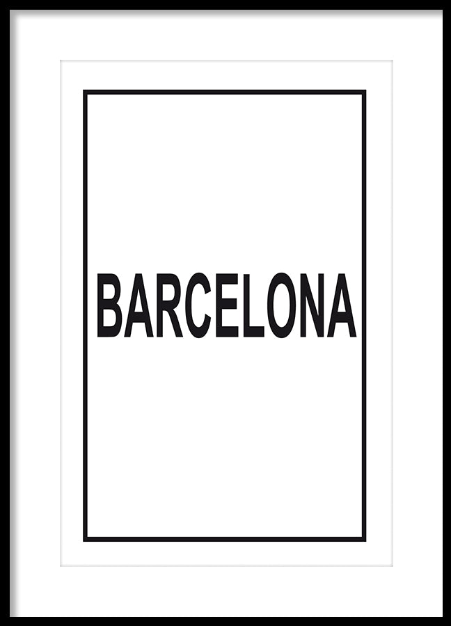 Poster - Barcelona