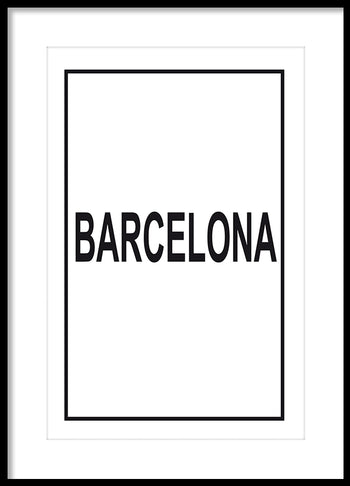 Poster - Barcelona