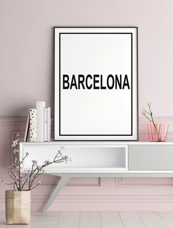 Poster - Barcelona