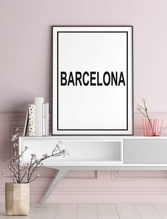 Poster - Barcelona