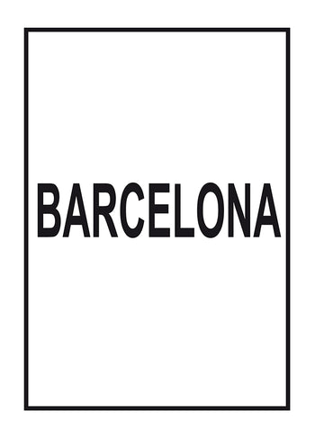 Poster - Barcelona