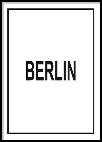 Poster - Berlin