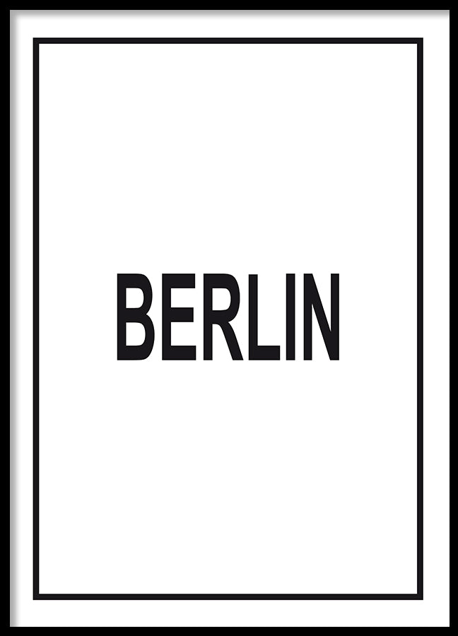 Poster - Berlin