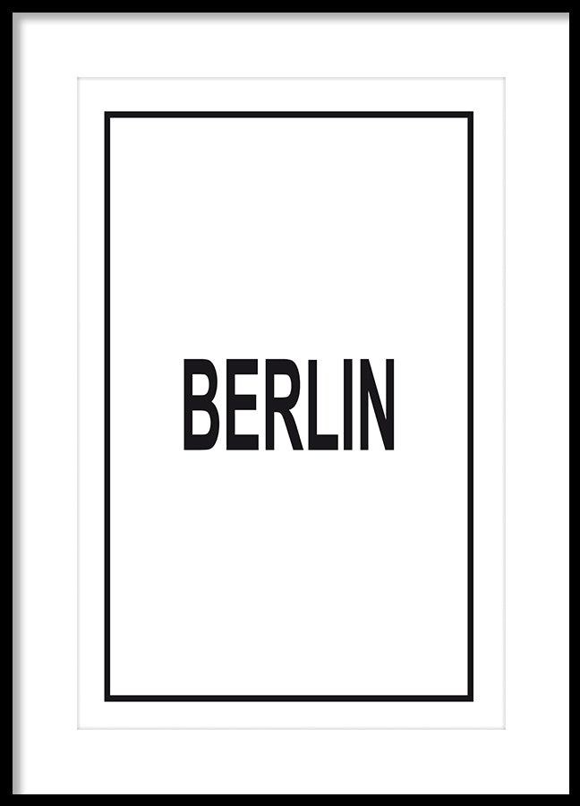Poster - Berlin