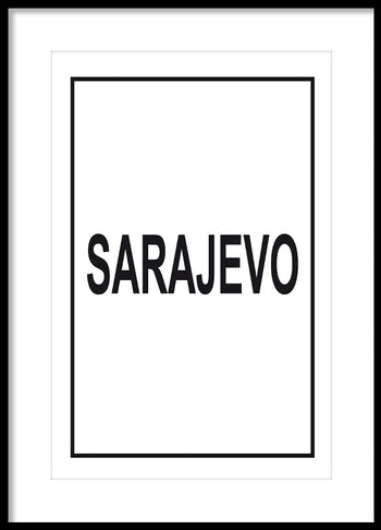 Poster - Sarajevo