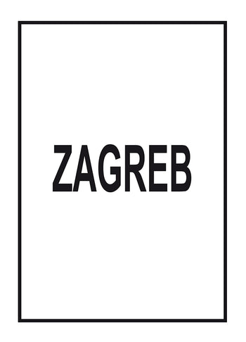 Poster - Zagreb