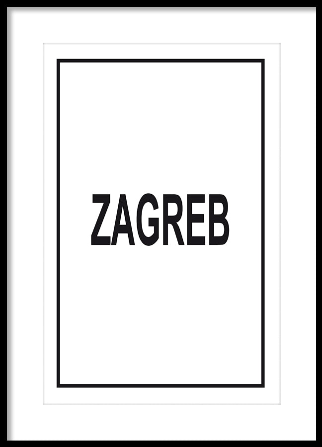 Poster - Zagreb