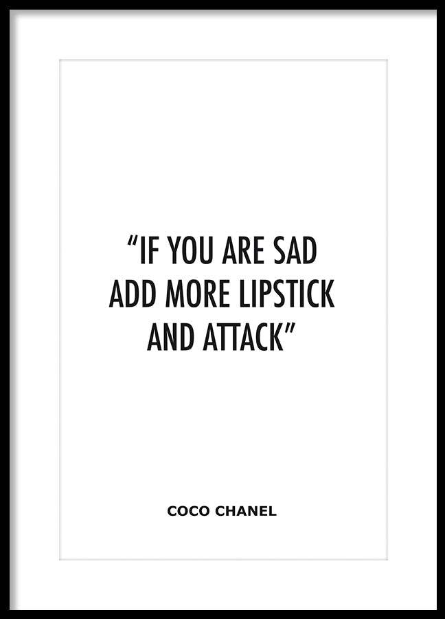 Poster - Lipstick
