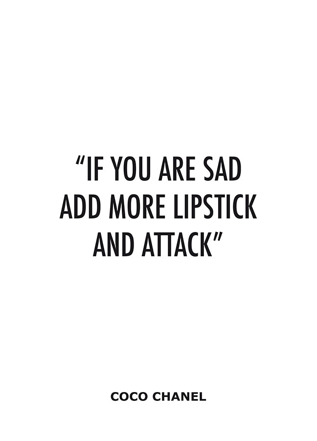 Poster - Lipstick