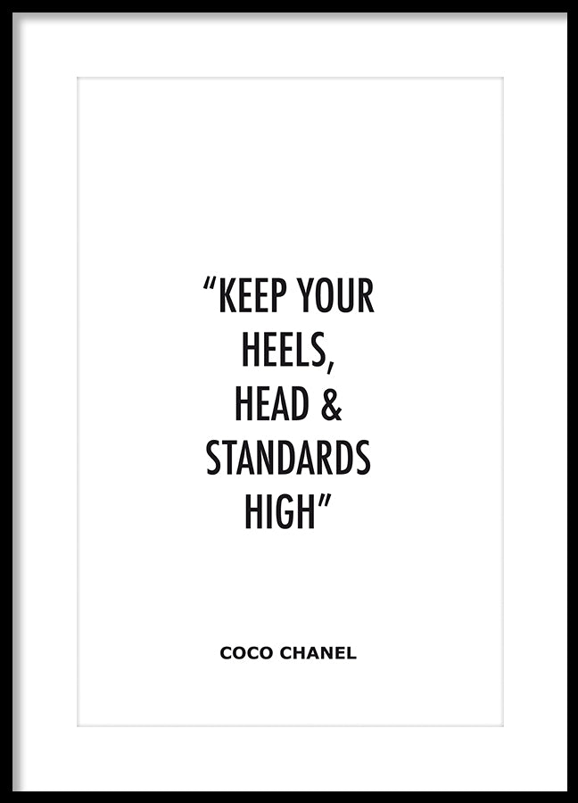 Poster - Standards