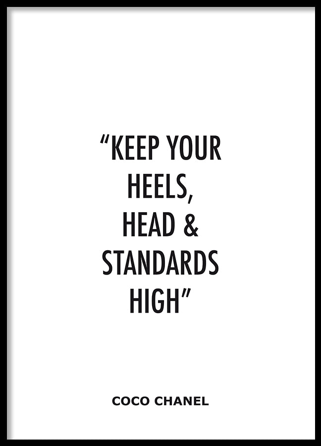Poster - Standards