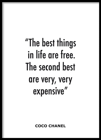 Poster - Best things