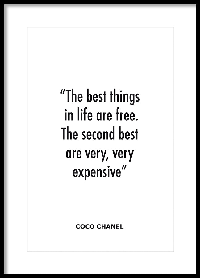 Poster - Best things