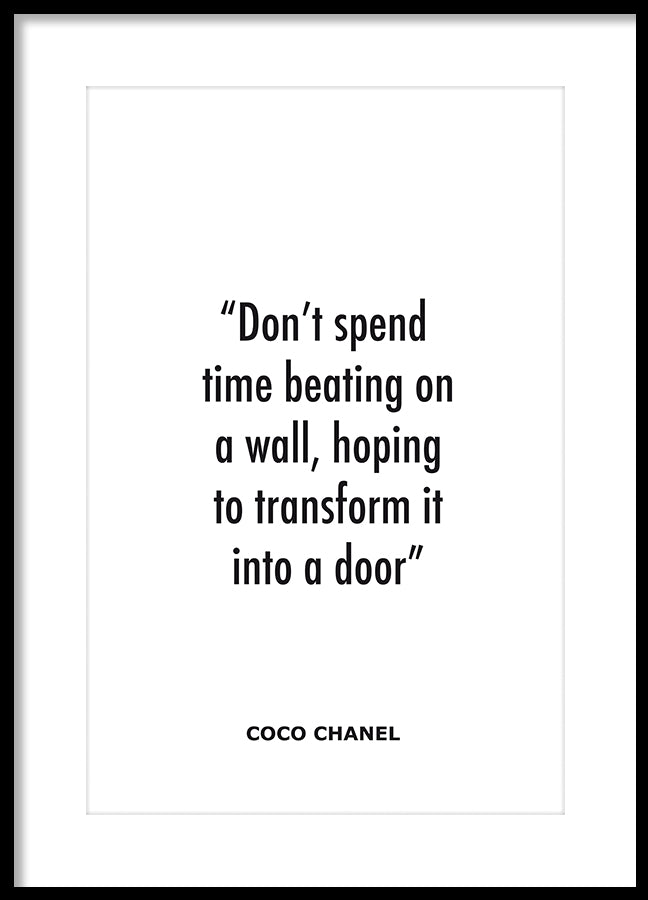 Poster - Don't spend time...