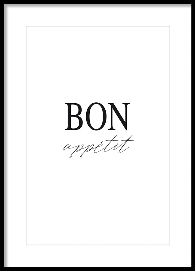 Poster - Bon appétit