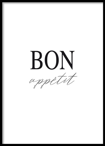 Poster - Bon appétit
