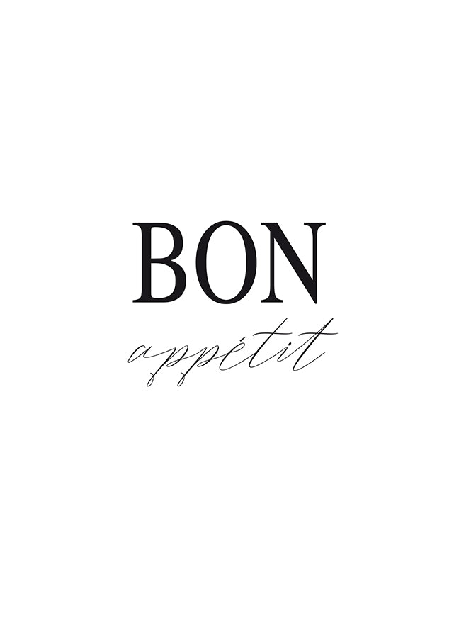 Poster - Bon appétit