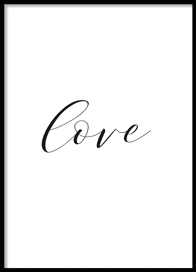 Poster - Love