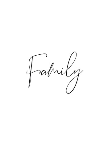 Poster - Family