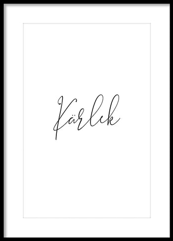 Poster - Kärlek