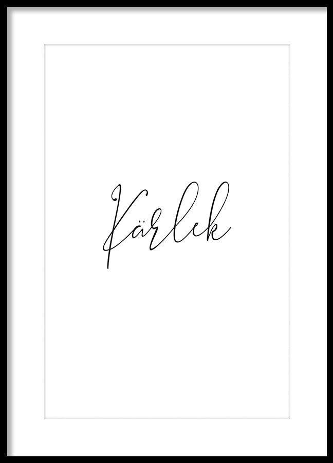 Poster - Kärlek