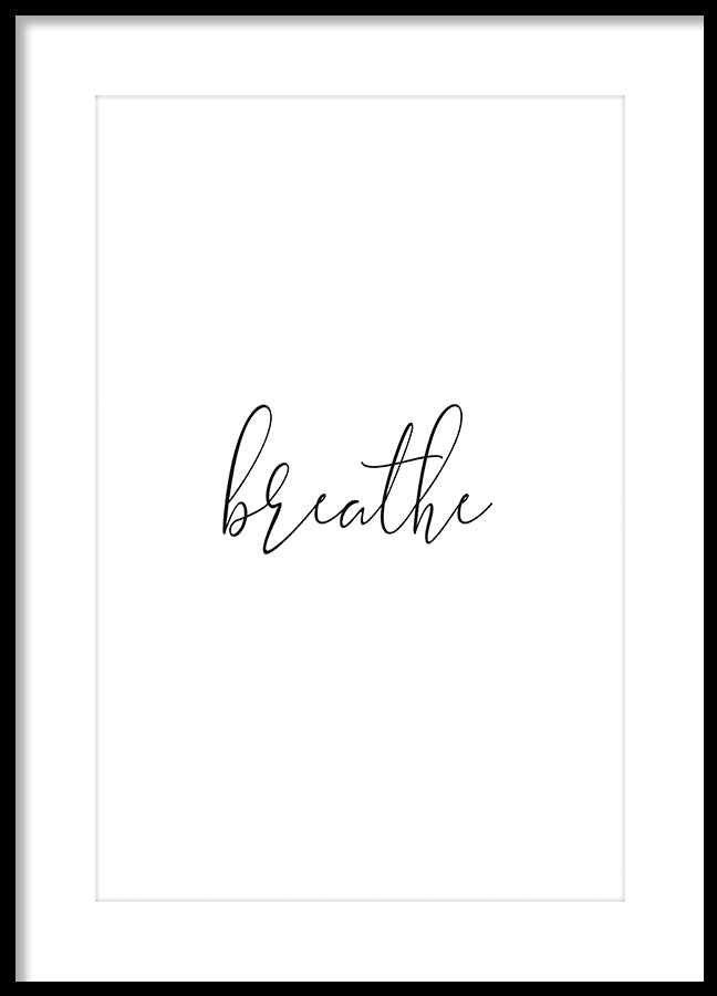 Poster - Breathe