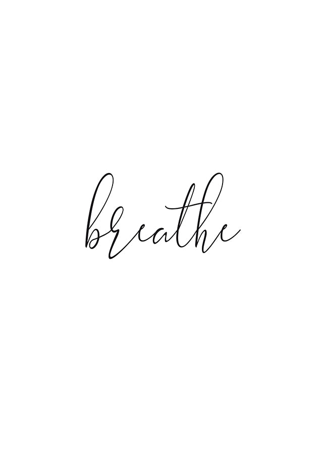 Poster - Breathe