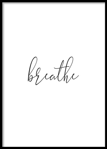 Poster - Breathe