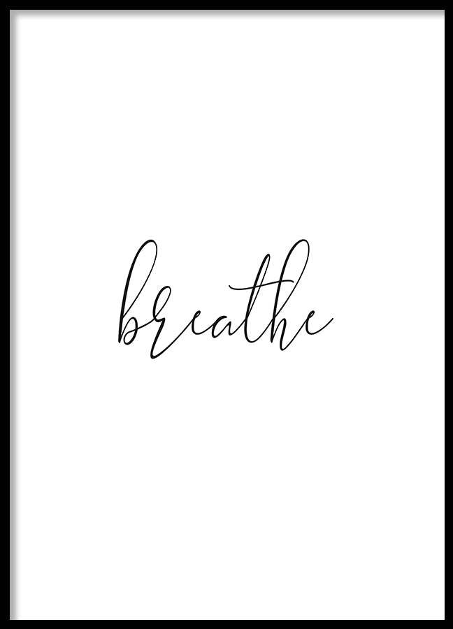Poster - Breathe