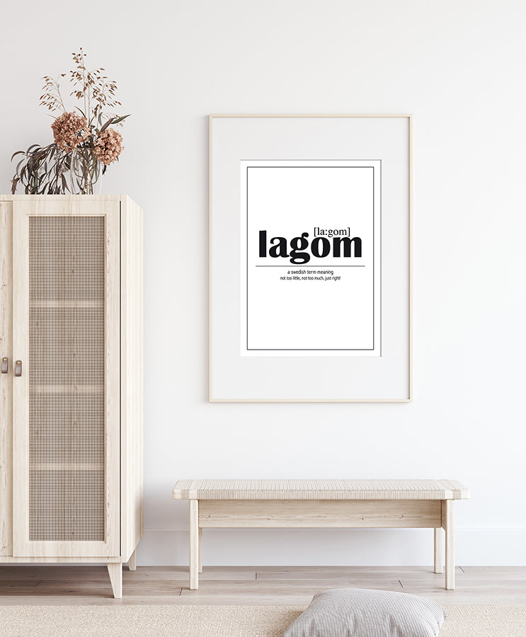 Poster - Lagom