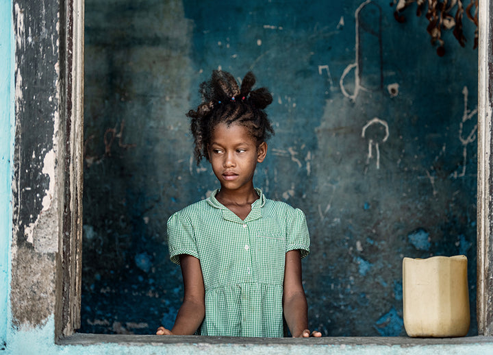 Poster - Sao Tome girl