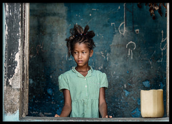 Poster - Sao Tome girl