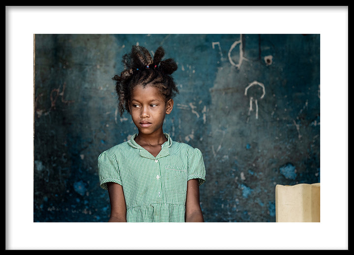 Poster - Sao Tome girl