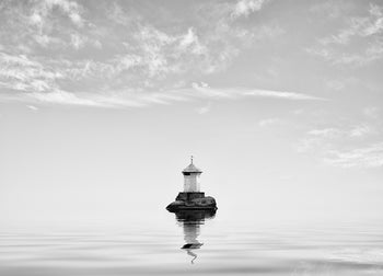 Poster - Lighthouse In Mist