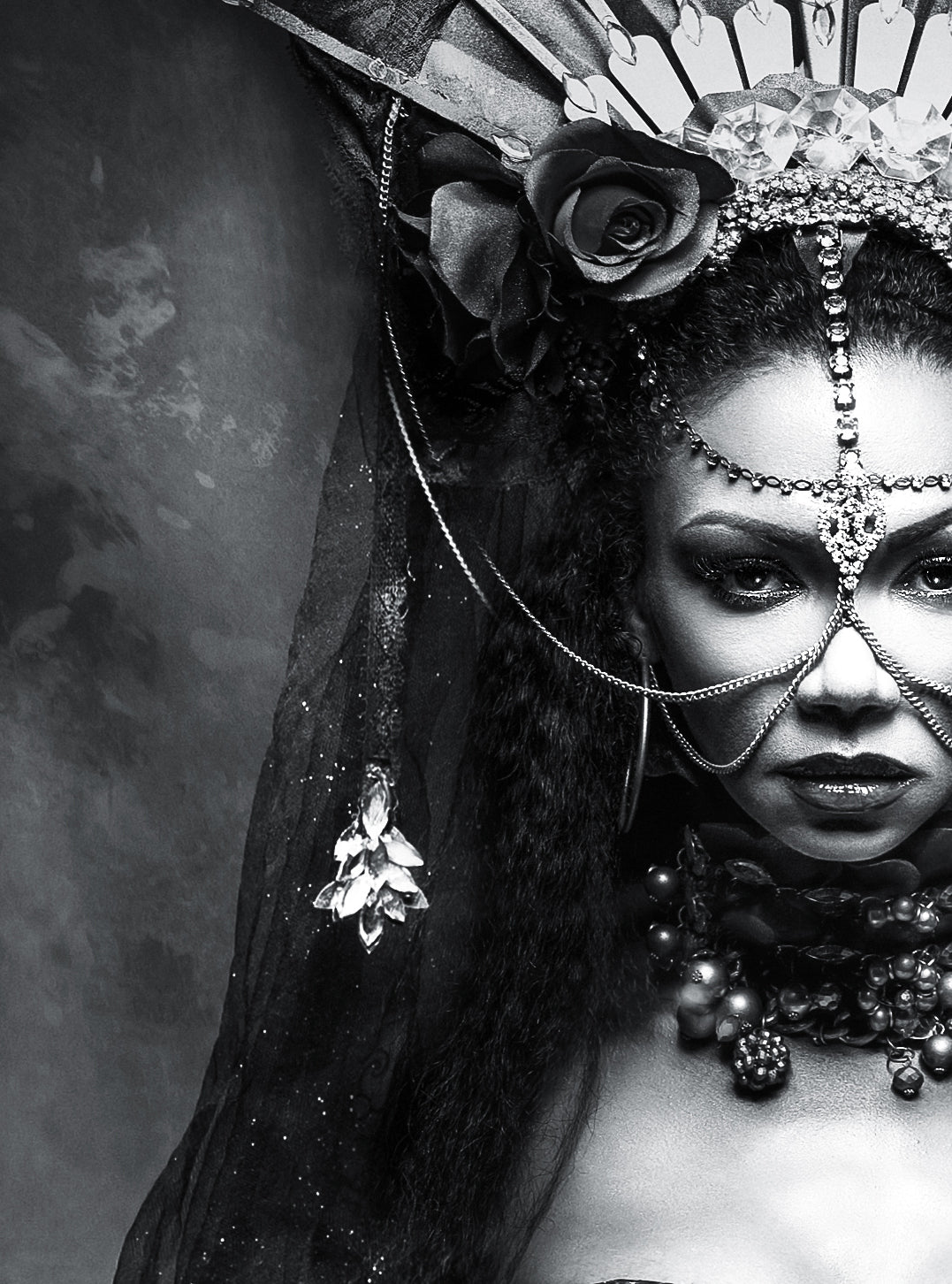 Canvastavla - Black Hestia