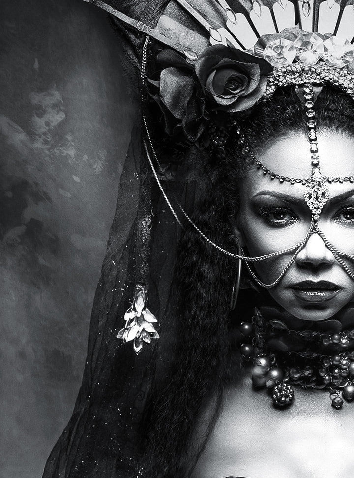 Canvastavla - Black Hestia