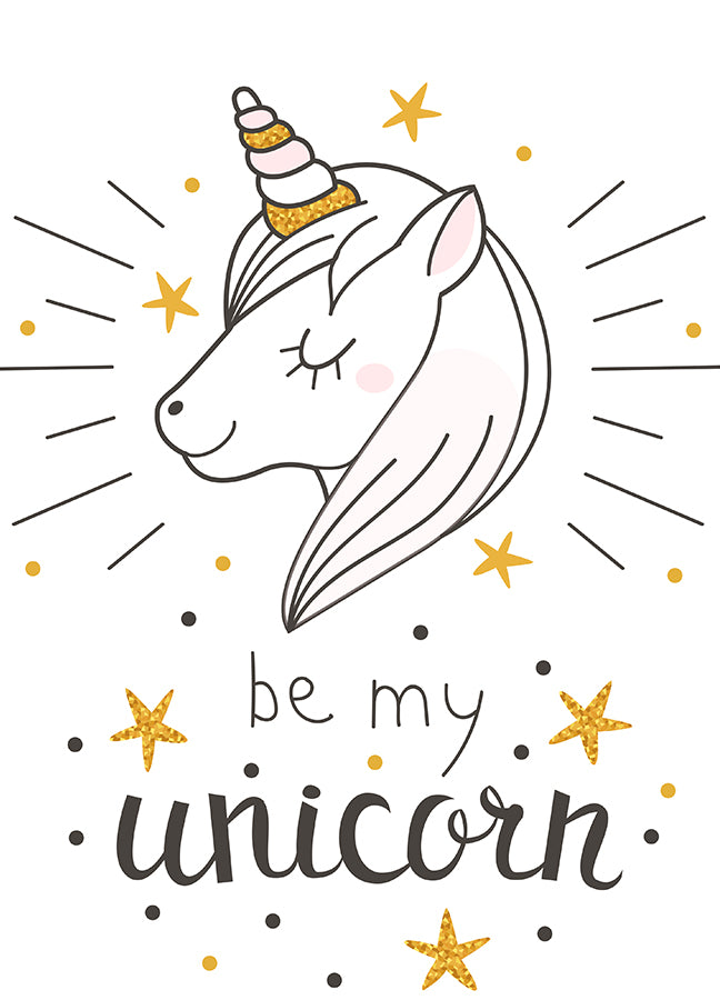Poster - Be my Unicorn