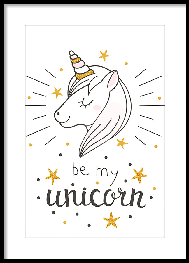 Poster - Be my Unicorn