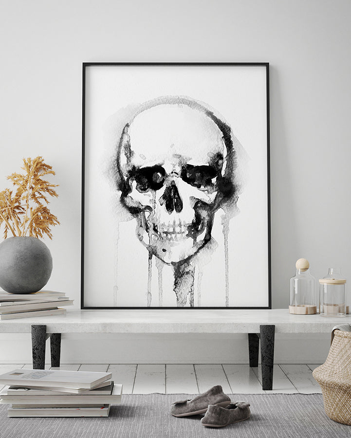 Poster - Dödskalle