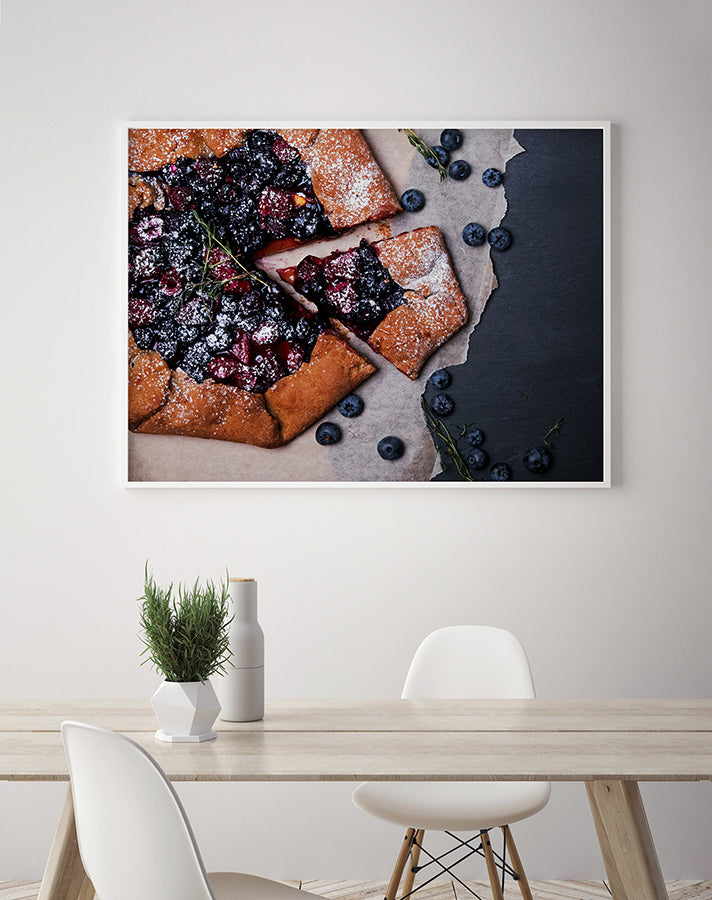 Poster - Blueberry pie