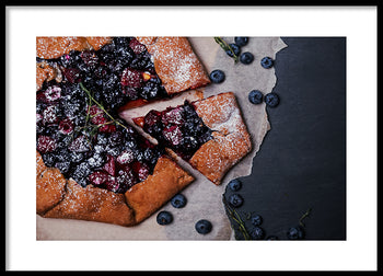 Poster - Blueberry pie