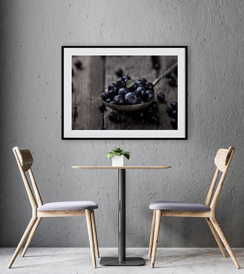 Poster - Blueberries